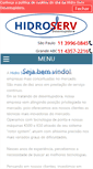 Mobile Screenshot of hidroservdesentupidora.com.br